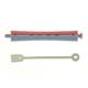 Bigoudis permanente longs 91x11mm x12 Bleu & Rouge - 1 Bigoudis permanente longs 91x11mm x12 Bleu & Rouge de la marque Coiffeo - 1