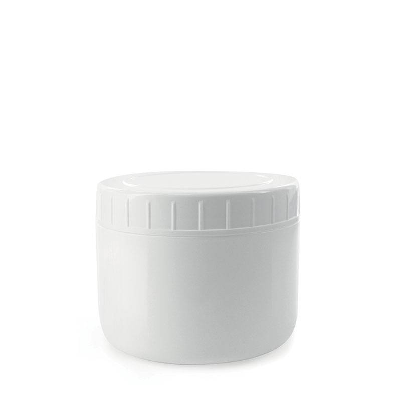 Pot vide neutre avec opercule Blanc 250ml de la marque Pbi - 1