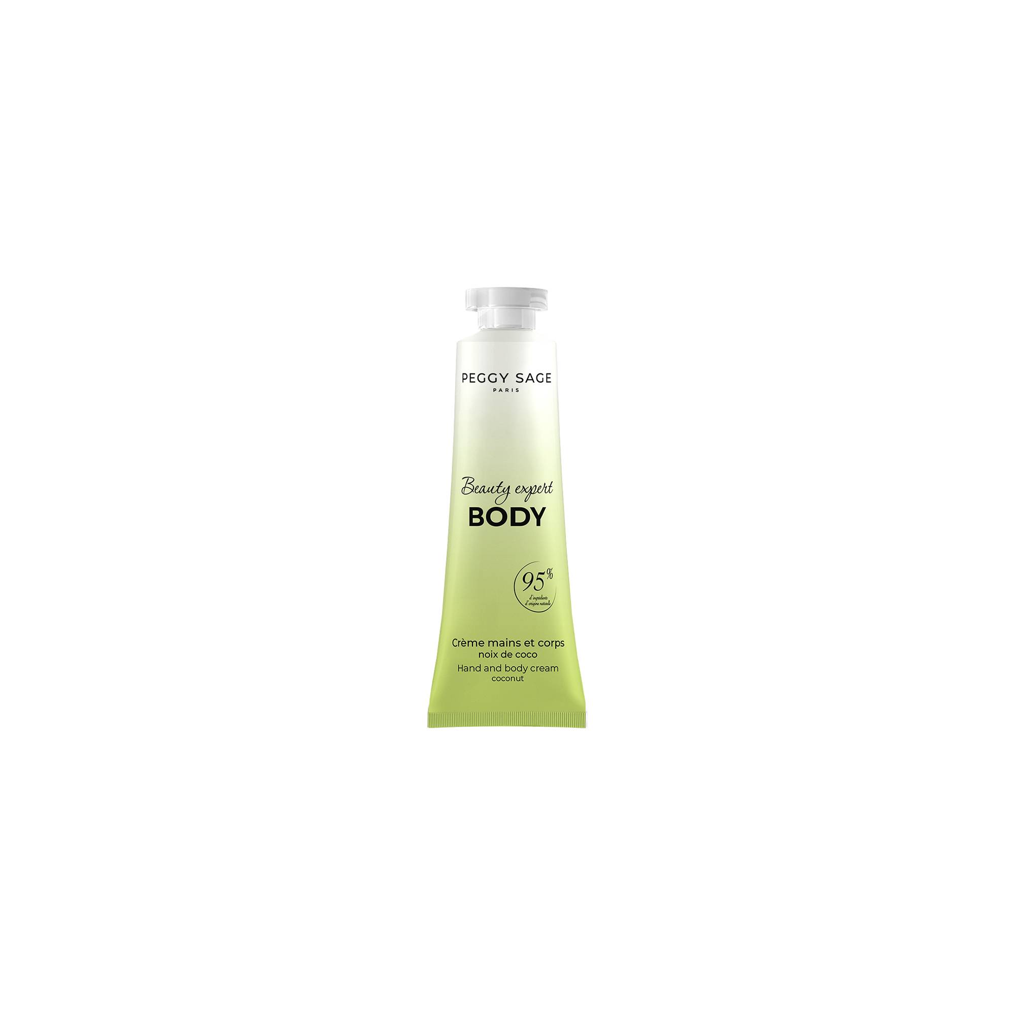 Crème mains et corps Body Noix de Coco de la marque Peggy Sage Contenance 30ml - 1