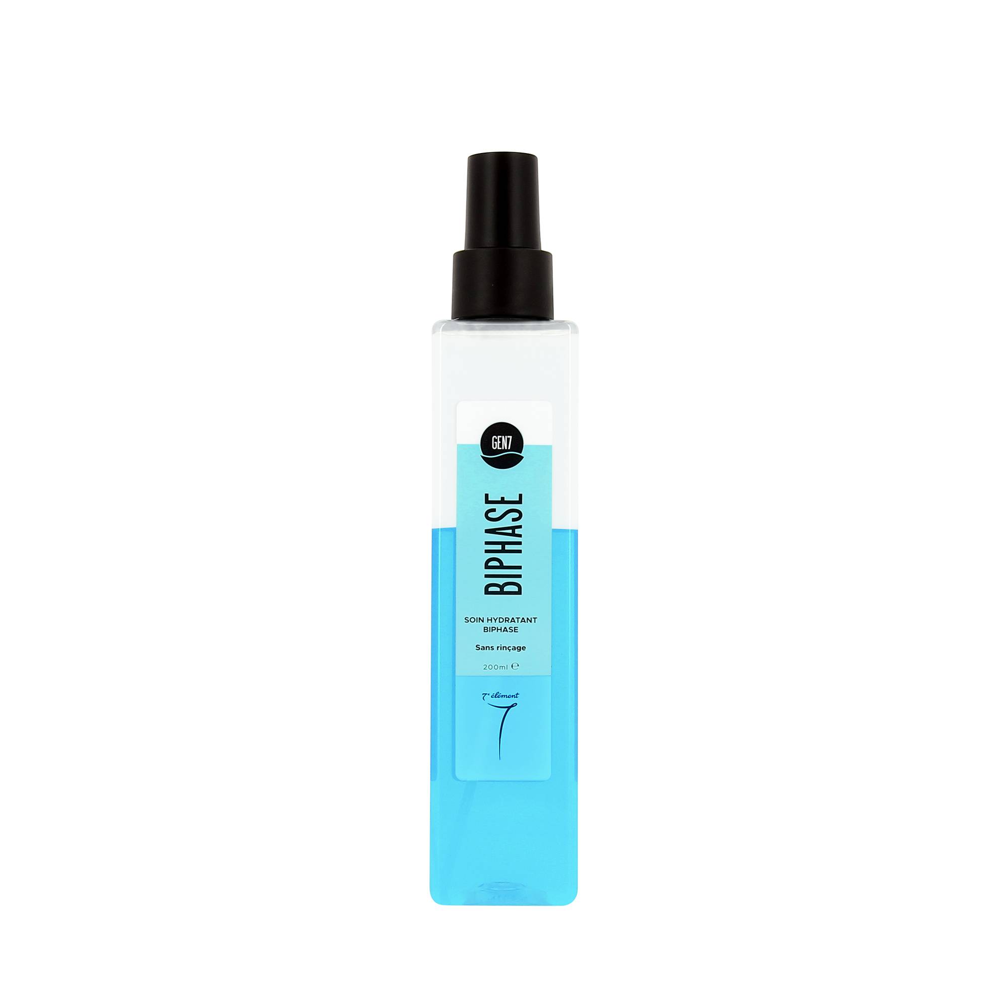 Soin hydratant biphase sans rinçage GEN7 de la marque 7e ÉLÉMENT Contenance 200ml - 1