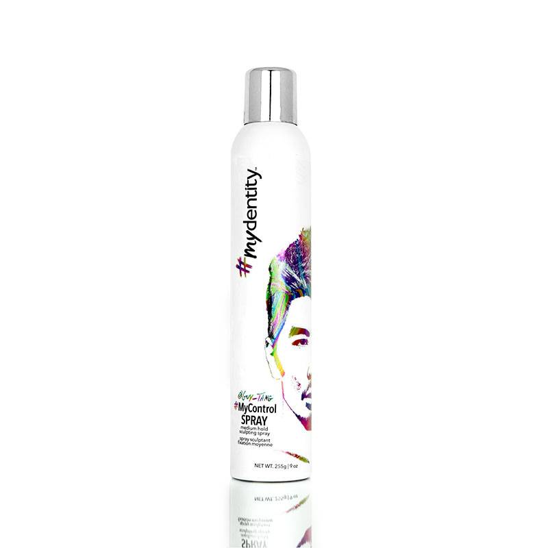 Spray sculptant fixation moyenne MyControlSpray 255g de la marque Mydentity Contenance 255g - 1