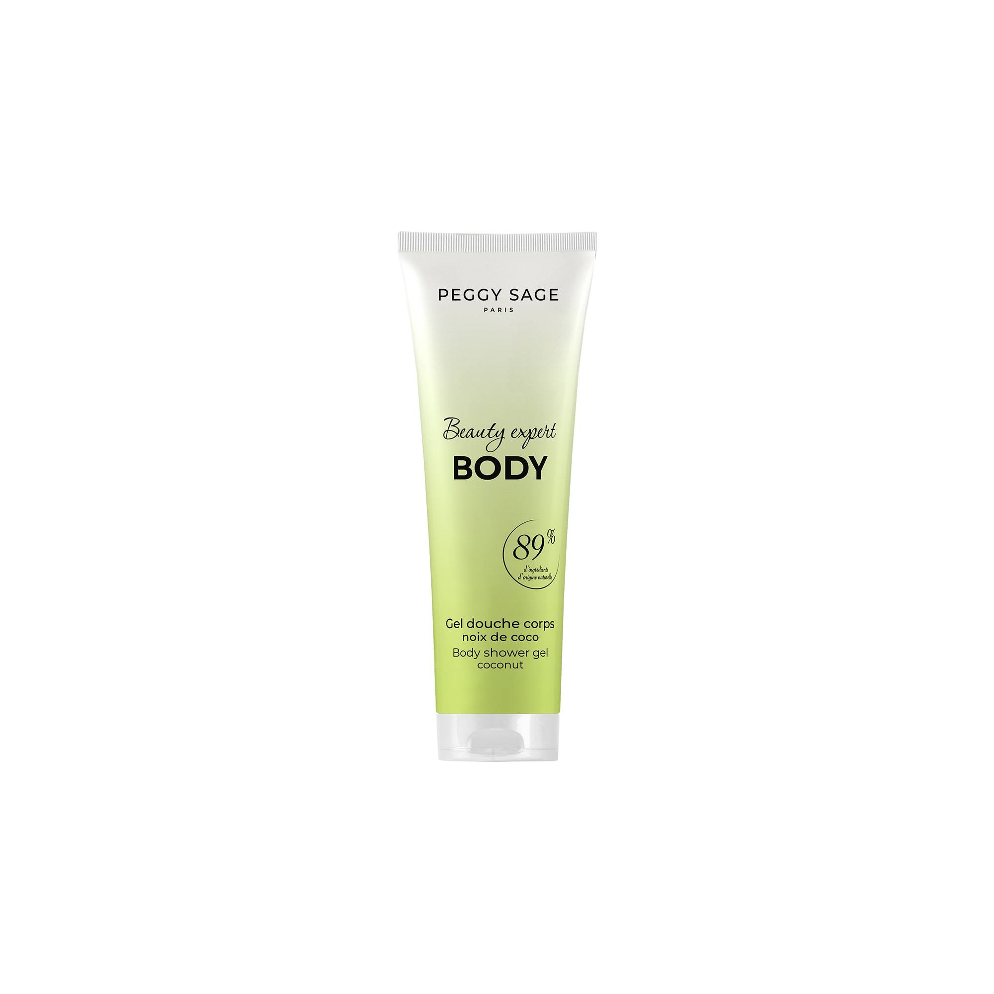 Gel douche corps Beauty expert Body Noix de Coco de la marque Peggy Sage Contenance 100ml - 1