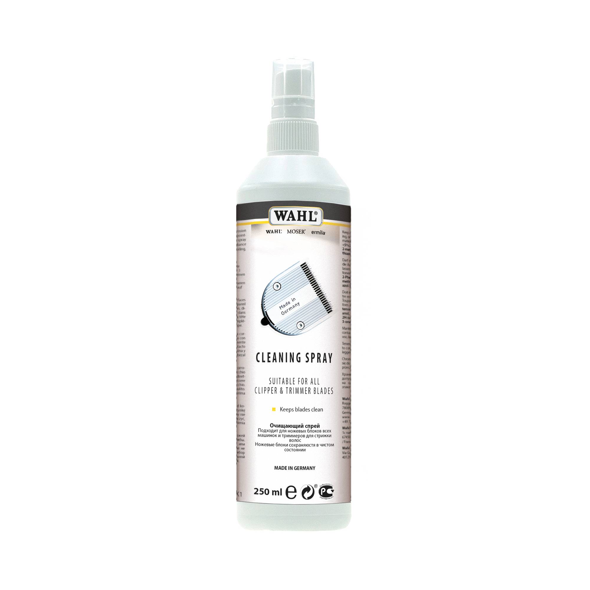 Spray nettoyant pour outils de coupe de la marque Wahl Contenance 250ml - 1