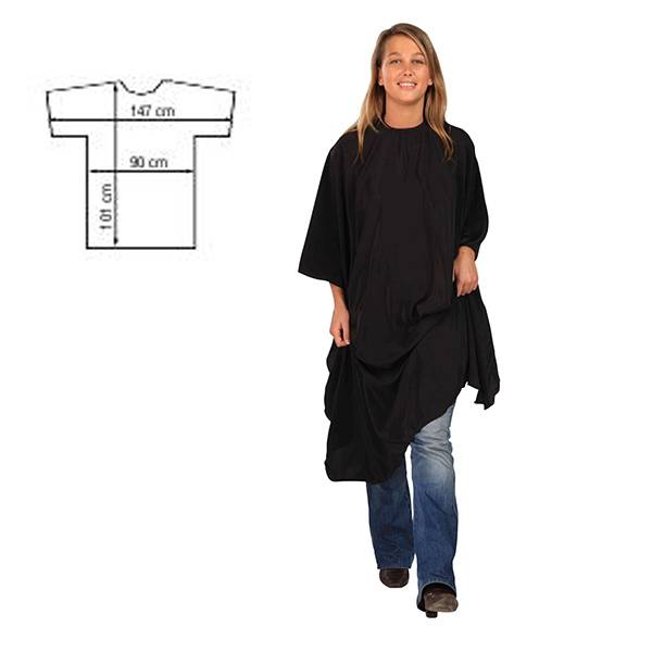 Peignoir à fermeture velcro Economyss 1 Noir de la marque Sibel - 1