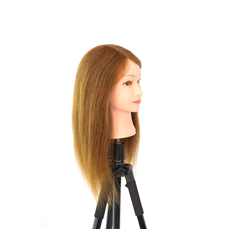 Tête d'étude Chloé Blond foncé 40cm de la marque Coiffeo - 1