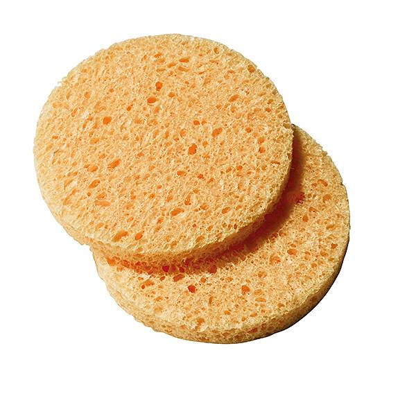 Eponges maquillage en cellulose 7cm x2 Jaune de la marque Peggy Sage - 1