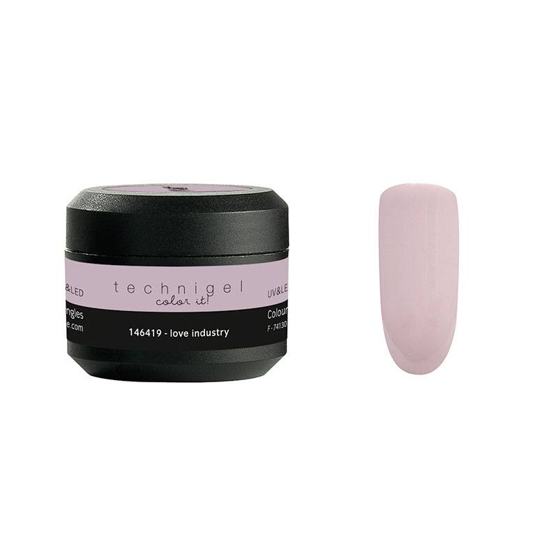 Gel de couleur UV & LED Color it - Love industry 5g de la marque Peggy Sage Contenance 5g - 1