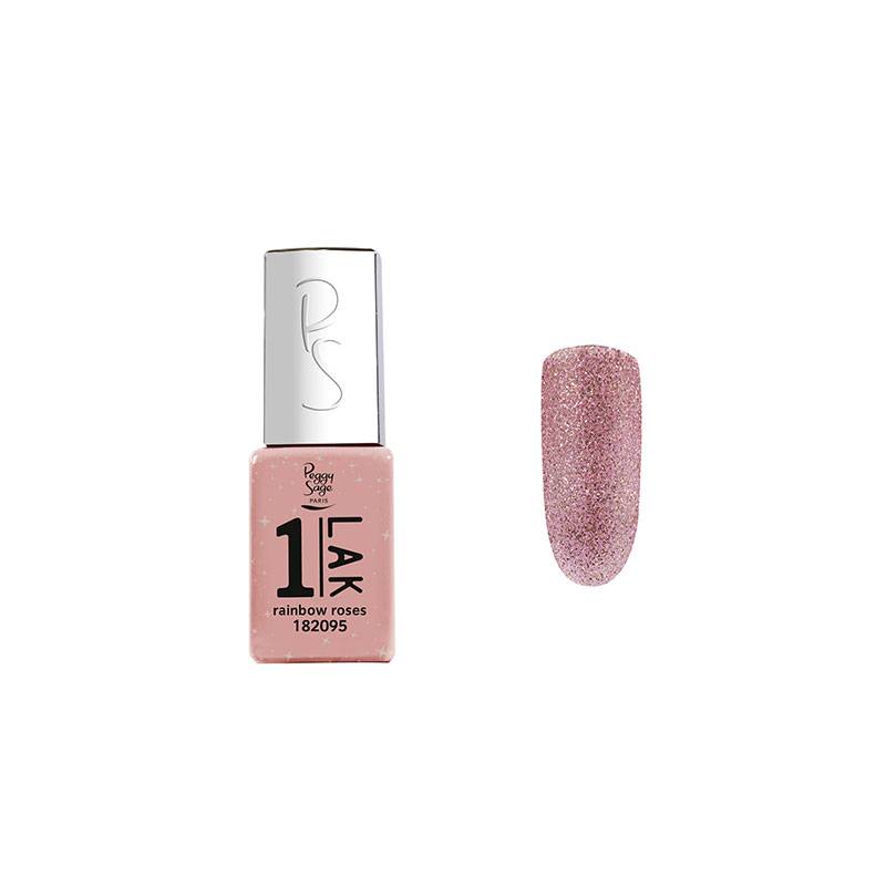 Vernis semi-permanent 1-LAK Rainbow roses de la marque Peggy Sage Contenance 5ml - 1