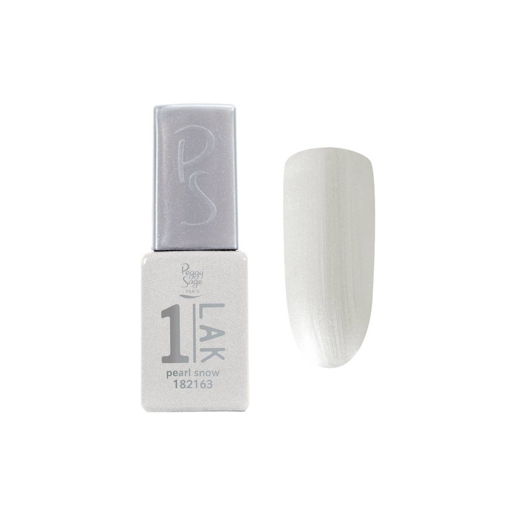 Vernis semi-permanent One-LAK 1-step gel polish pearl snow de la marque Peggy Sage Contenance 5ml - 1