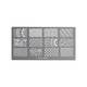 Plaque de stamping nail art Sun - 1 Plaque de stamping nail art Sun de la marque Peggy Sage - 1