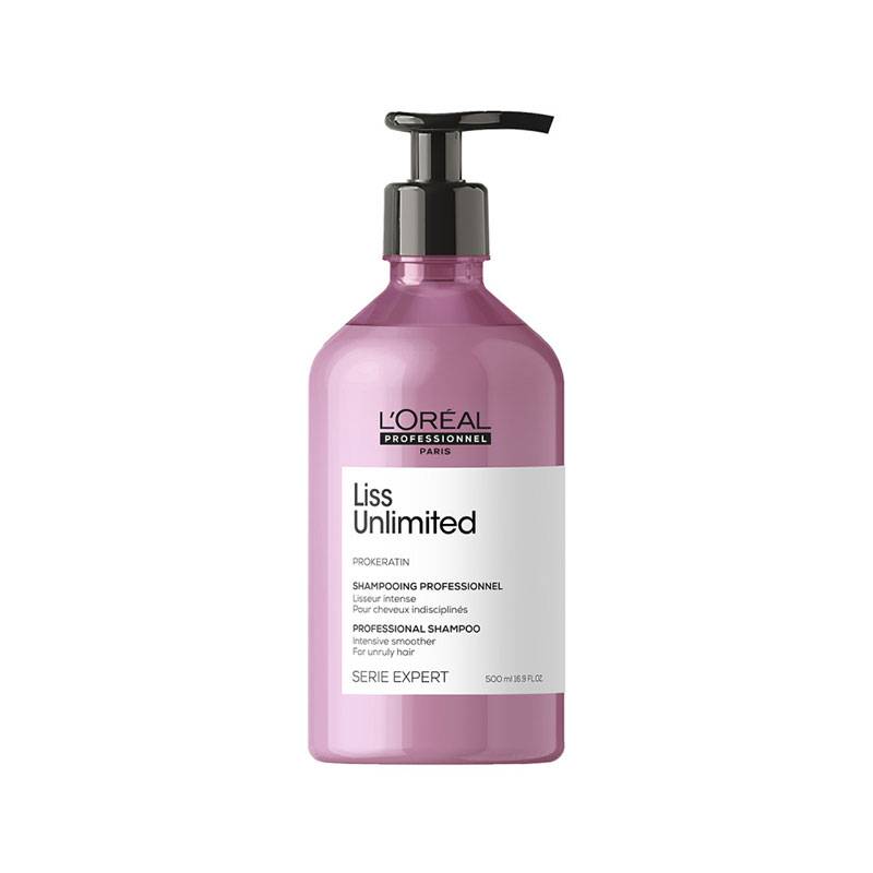 Shampoing lisseur intense Liss Unlimited de la marque L'Oréal Professionnel Contenance 500ml - 1